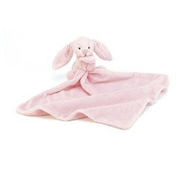 Jellycat? Bashful Pink Bunny Soother Blankie by Jellycat