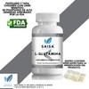 L-Glutamina 100% Puro 120 cápsulas con 500 mg c/u. Calidad