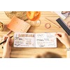 SIGEL JN346 Notepad A6+, Dotted, Apricot, Reporter Pad Jolie, Hardcover,