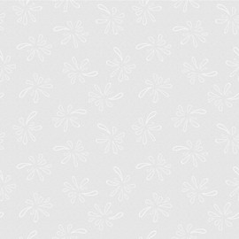 Windowpix 42 x 12 White Flirty Floral Pattern Frosted Window Film Privacy Static Cling Film UV Filtering Energy Saving