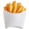 CUSINIUM [5.5 oz] 50-Pack Medium White French Fry Containers -