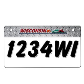 onestopairbrushshop ATV License Plate