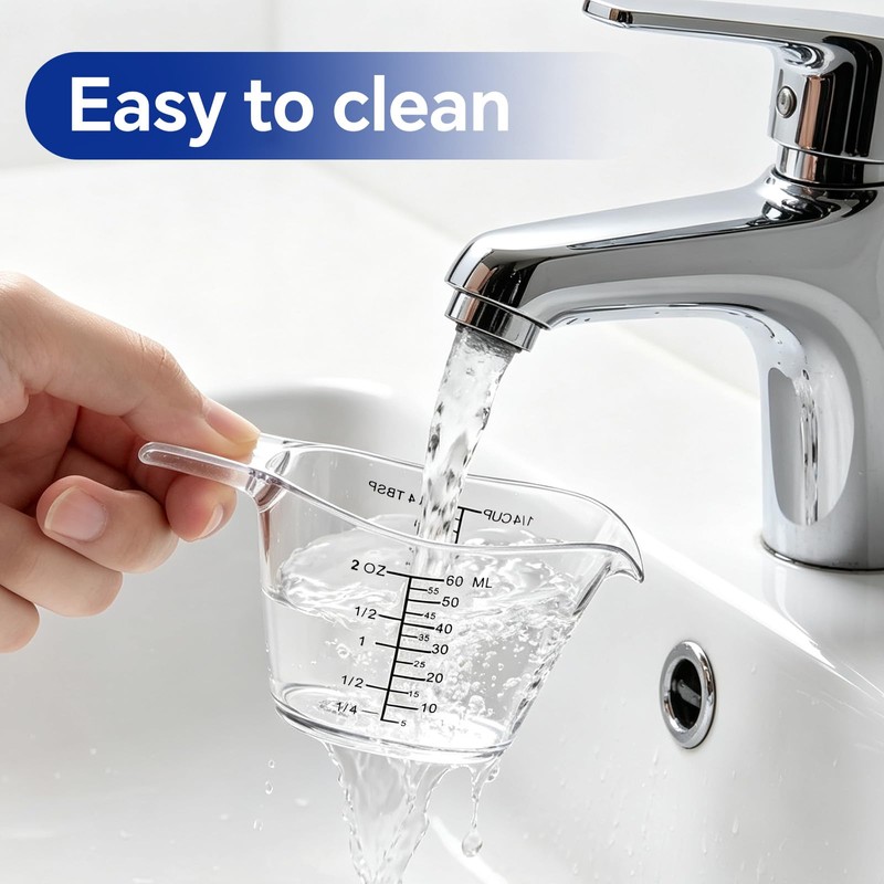2 oz Measuring Cup Compatible with Barbicide Cup, 4 PCS
