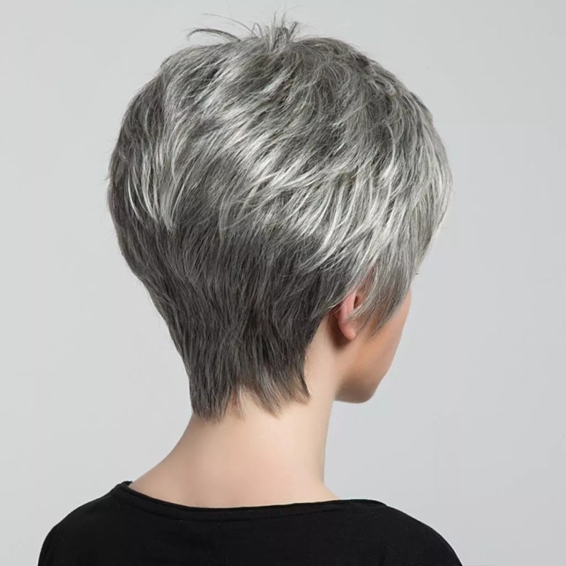 OEM Pelucas De Cabello Humano 100% De Capas Cortas Para
