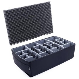 ColorCase Gray Padded Divider Set for The Pelican 1650 Protector case.