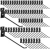 Moxweyeni 100 Pack Slatwall Hooks, 6 and 8 Inch Slatwall