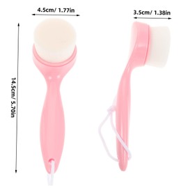 FOMIYES Facial Brush for Women Men Face Cleanser Soft Material Facial Scrubber Home Use Tool