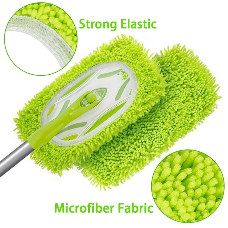 Reusable Dry Sweeping Cloths Microfiber Wet Mop Pads Compatible with