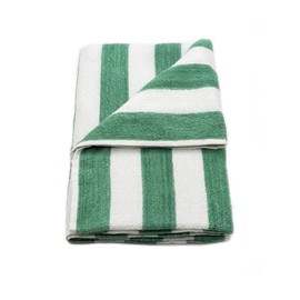 GOC Collection Cabana Pool Towels 6 PK Pool Towels / Green Stripe / 30"X70" 15.00 lb 6 PK