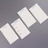 TEHAUX 40 Sheets A6 Refill Paper, Loose Leaf Line Paper,