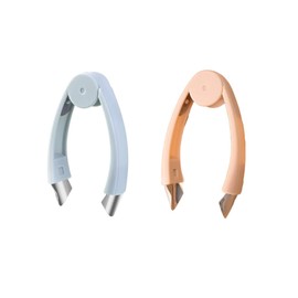 2 Pack Stem Strawberry Huller Remover Clip, Tomato Pineapple Eye Corer, Fruits and Vegetables Eye Peeler Kitchen Gadget Tool