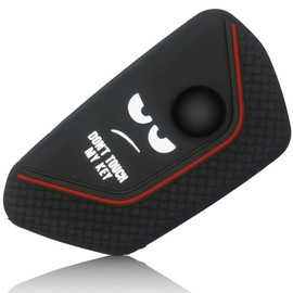 FOAMO Autoschlüssel Hülle Kompatibel mit VW, SEAT, SKODA, CUPRA Autoschlüssel - Silikon Schlüsselhülle - Schlüsselhülle - Schutz für Autoschlüssel Don't Touch My Key