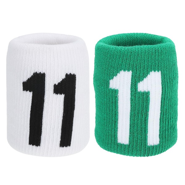 PATIKIL Sports Wristband Sweatbands for Men Women, 2 Pcs Breathable