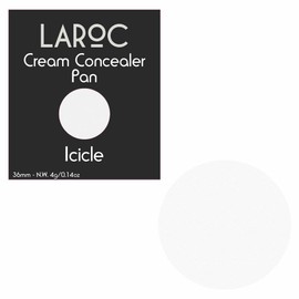 LaRoc Shadow Bed Magnetic Makeup Single Concealer Contour Individual Pan Refill Face Cosmetic MUA Professional Pigmented Colour Cream Concealer - Icicle - 36mm