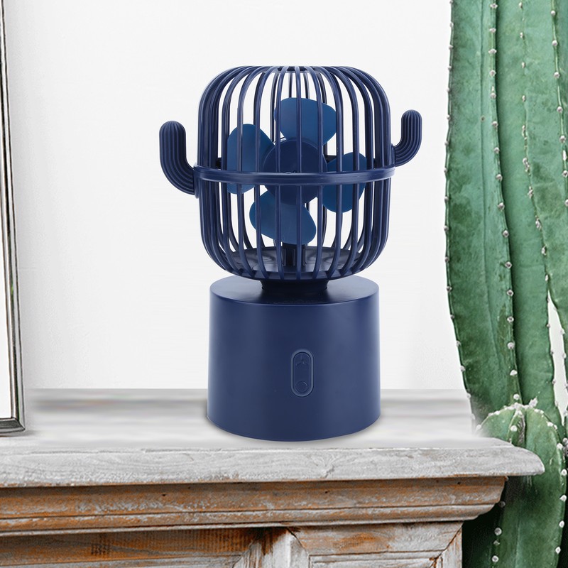 USB Charging Desktop Mini Fan Home Office Travel Portable 3