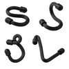 Nite Ize Gear Tie Bendable S-Hook - Utility S-Hook for