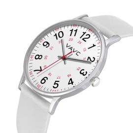 VAVC Nurse Watch for Medical Students,Doctors,Women with Second Hand and 24 Hour. Easy to Read Watch