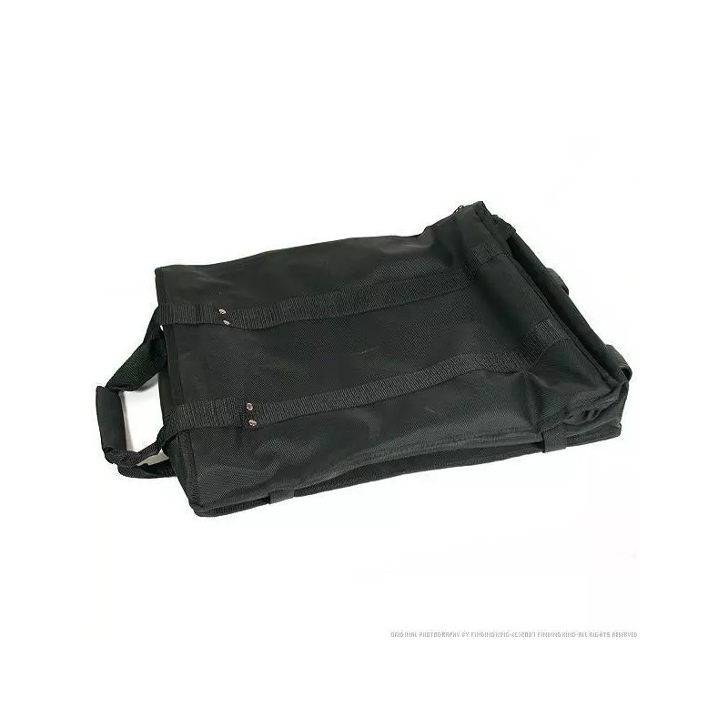 FindingKing New Large Jewelry Display Box black Carrying Travel Case