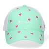 Champion Kids Mesh Cap Heart Mesh Cap, mint