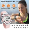 2401 Women Pedometer Soft Nylon Bracelet No App or Charging