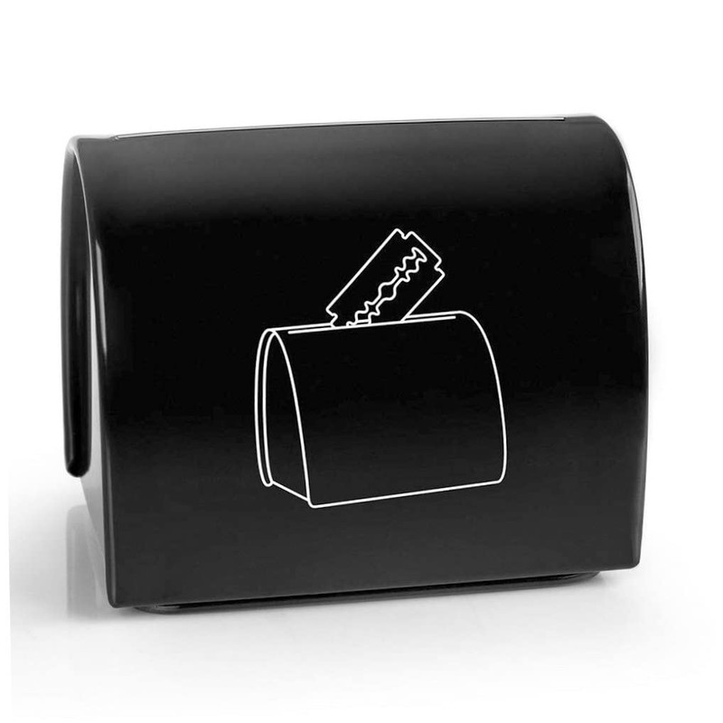 Shaver Disposal Case Safe Sharps Storage Bank Salon Razor Slice