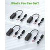 4pcs 48v to 24-Volt Converter, 48V Power Over Ethernet Adapter