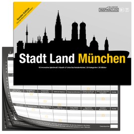 City Land Munich - Great Munich Gift - The Quiz Game for Munich People and Fans - Munich Souvenirs, Munich Keepsakes - Munich Game for Friends