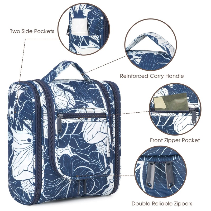 Travel Hanging Toiletry Wash Bag Makeup Cosmetic Organizer for Women