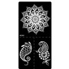 Neena Micro Net Tattoo Stencil Mandala Tattoo Lotus Tattoo Template