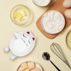 Ceramic Cat Spoon Rest for Kitchen Counter, Multifunctional Chopsticks Spoon