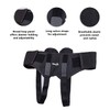 Wonder Care - Black Inguinal Hernia Support Truss for Double