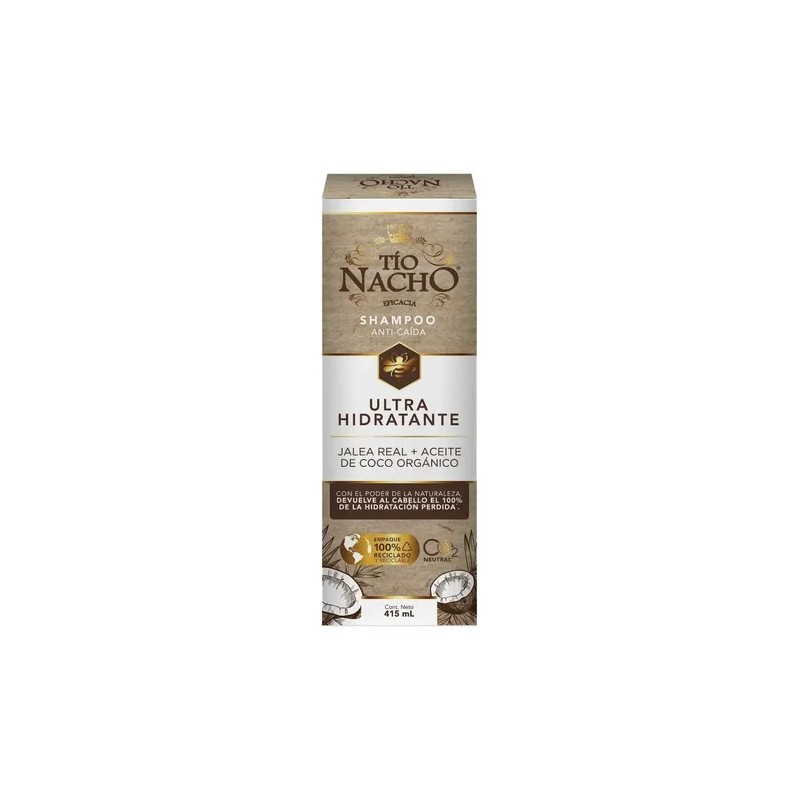 Shampoo Tío Nacho Ultra Hidratante X 415 Ml
