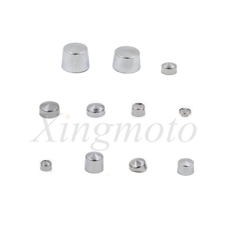 NBX- 87pc Chrome Bolt Cap Dress for Compatible with 00-06