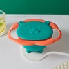 Spill Resistant Bowl for Kids: Rotation Spill Resistant Bowl 360