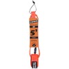 Captain Fin Shred Cord 5' Comp Surfboard Leash - Orange