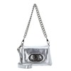 LIU JO Lapuffy ECS Crossbody Bag S Silver, silver