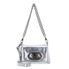 LIU JO Lapuffy ECS Crossbody Bag S Silver, silver