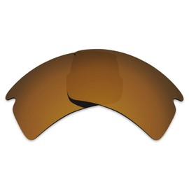 Alphax Flare Gold Polarized Replacement Lenses for Oakley Flak 2.0 XL OO9188