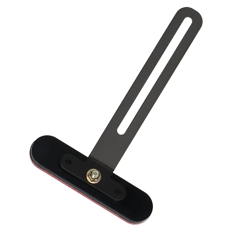 Universal Motorcycle Number Plate Reflector with Holder - E-Approved, Easy