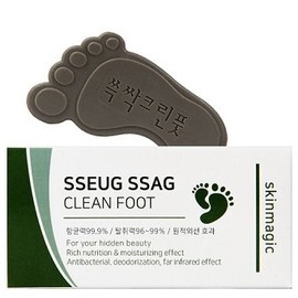 Detailed page [Set of 3] Soap Clean Foot 50g Foot Soap Foot Odor Eczema Itch Relief Toe Soap / [3개세트] 쓱싹 크린풋 50g 발비누 발냄새 습진 가려움 완화 발가락비누