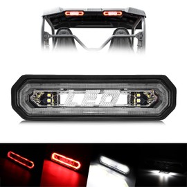 OPP ULITE UTV LED Chase Brake Tail Lights, 5 Function Chase Light Bar, Strobe/Courtesy/Reverse/Running/Brake for Polaris RZR Ranger Can Am Maverick X3