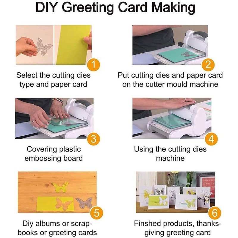 Rectangular Lace Cutting Dies with Metal Frame for Scrapbooking Cutting