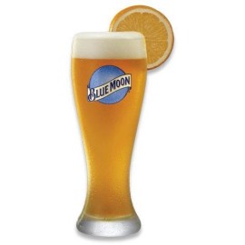 Blue Moon XL 23 Oz Wheat Beer Glass | Set of 2 Bar Edition Glasses