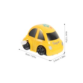 Toyvian 4pcs Car Toys for Kids Baby Toy Cars Educational Toddler Toy Cars Cartoon Vehicle Wind Up Cars Toy (Random Color)