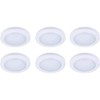 Elitco Lighting RN61530KDK-6PK 6 in. 16.5W 3000K Disk Light -