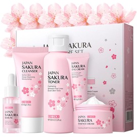 Kit Cuidado de la Piel Sakura para Adolescentes - Yasovigi 5 Piezas