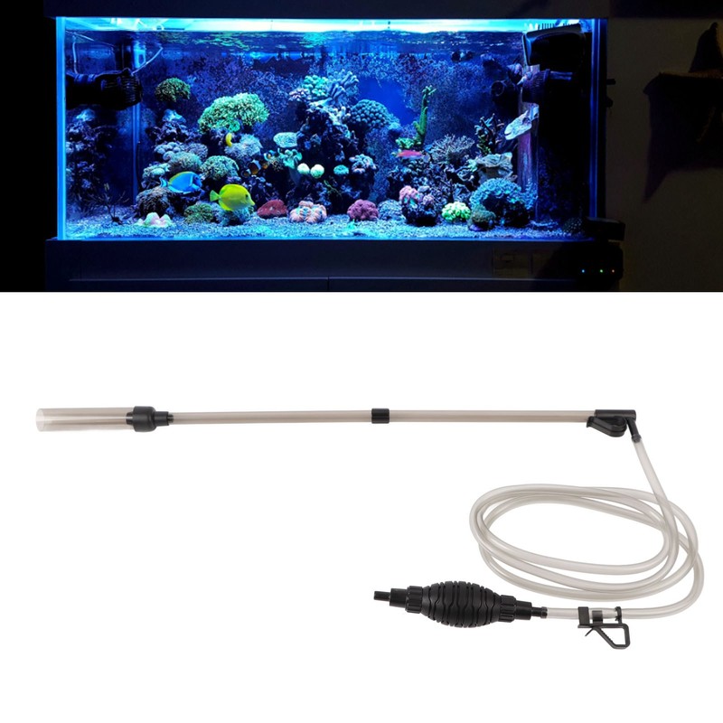 Manual Aquarium Gravel Cleaner Adjustable Water Changer Fish Tank Gravel
