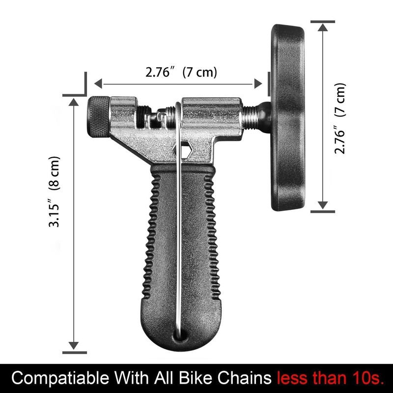 TAGVO 2-in-1 Bike Chain Tool+Chain Checker, Universal Bicycle Chain Repair