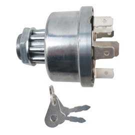 New Upgrade Ignition Key Switch 4 Position Starter Repl.#82849085, 11000960 for Ford Tractor 420 4400 445 445A 445C 445D 450 4500 455 455C 455D 4600 4610 4630 4830