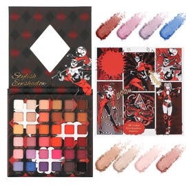 DWDiWen 36 Colors Makeup Eyeshadow Palette, Colorful Matte Glitter Eyeshadow Makeup Palette, Professional Waterproof Shimmer Eyeshadow Palette, Highly Pigmented Powder Eyeshadow Set(C)
